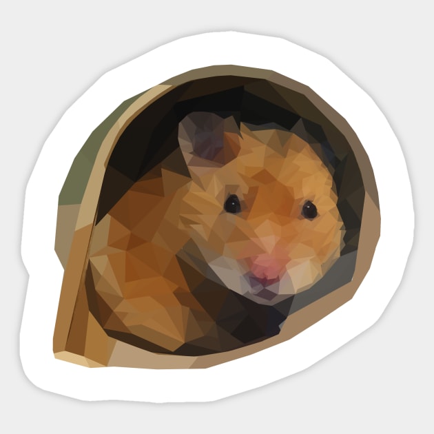 Hamster Lover Sticker by Serrah